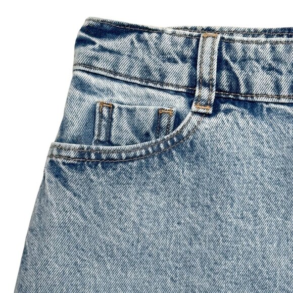 NWT Z1975 DENIM MINI SKIRT RAW EDGE LACE UP FESTIVAL FIERCE LOLITA BADDIE XS - Picture 9 of 13